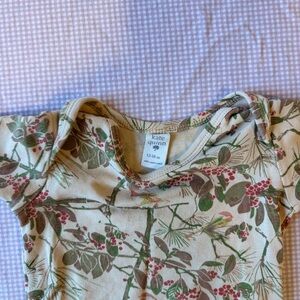 Kate Quinn Botanical Print Baby Onesie